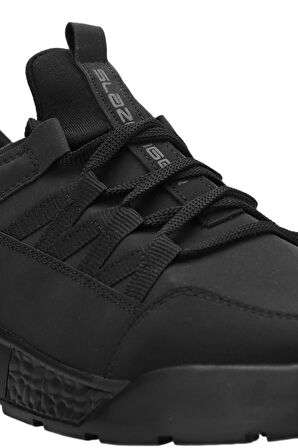 Slazenger ADAMO I Sneaker Erkek Ayakkabı Siyah / Siyah
