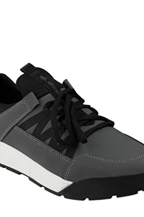 Slazenger ADAMO I Sneaker Erkek Ayakkabı Koyu Gri