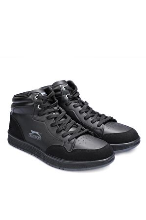 Slazenger PACE Sneaker Erkek Ayakkabı Siyah / Siyah