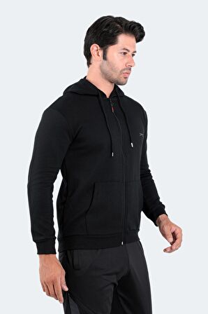 Slazenger SQUAT Erkek Sweatshirt Siyah