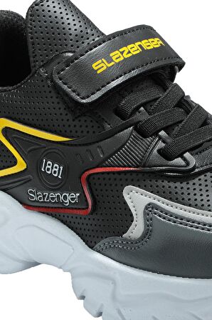 Slazenger KARP I Sneaker Erkek Çocuk Ayakkabı Siyah / Beyaz