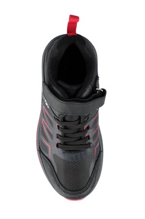 Slazenger KENTON I Çocuk Cırt Cırtlı Siyah / Kırmızı Bot