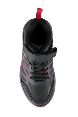 Slazenger KENTON I Çocuk Cırt Cırtlı Siyah / Kırmızı Bot