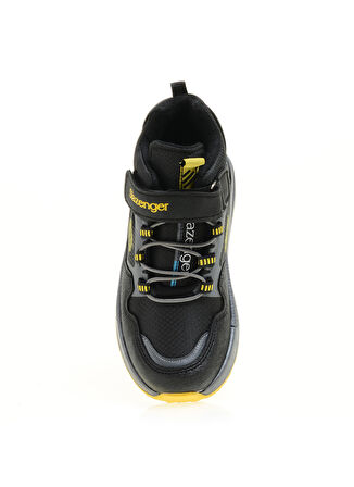 Slazenger KENZIE Çocuk Cırt Cırtlı Siyah / Sarı Bot