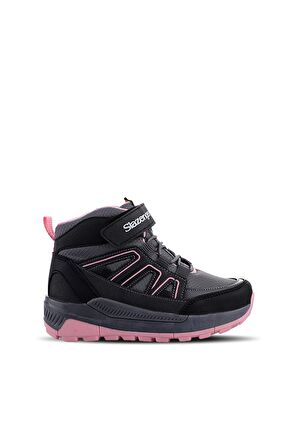 Slazenger Gri - Lacivert Erkek Çocuk Outdoor Ayakkabısı SA22OF021-201