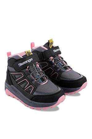 Slazenger Gri - Lacivert Erkek Çocuk Outdoor Ayakkabısı SA22OF021-201