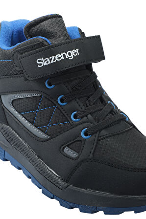 Slazenger KESHA Unisex Çocuk Bot Siyah / Saks Mavi