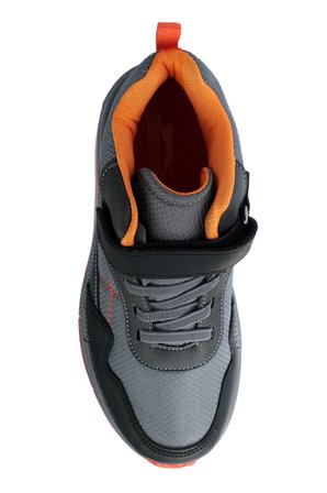 Slazenger KETI I Çocuk Cırt Cırtlı Koyu Gri Bot