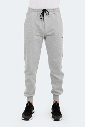 Slazenger NAHAL I Erkek Cepli Gri Eşofman Altı