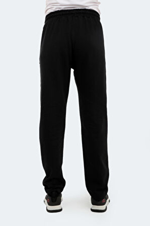 Slazenger NAUM I Erkek Cepli Siyah Eşofman Altı