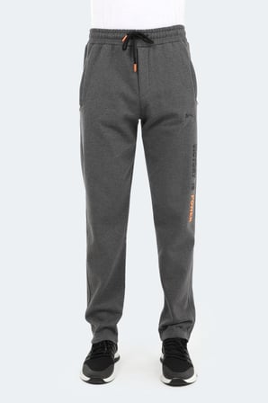 Slazenger NAUM I Erkek Cepli Koyu Gri Eşofman Altı