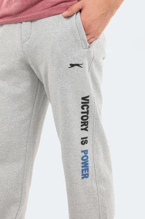 Slazenger NAUM I Erkek Cepli Gri Eşofman Altı