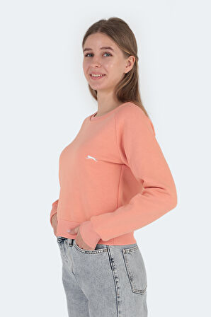 Slazenger KAITO IN Kadın  Pudra Sweatshirt