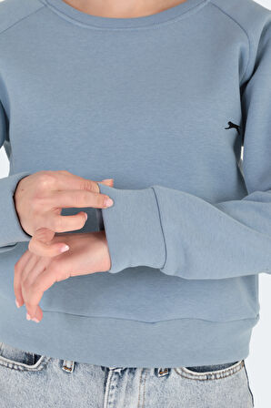 Slazenger KAITO IN Kadın  Mavi Sweatshirt