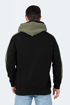 Slazenger KALEA Erkek Sweatshirt Siyah