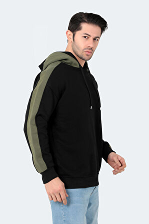 Slazenger KALEA Erkek Sweatshirt Siyah