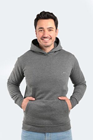 Slazenger Kapena Erkek Sweatshirt Koyu Gri