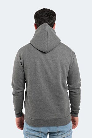Slazenger Kapena Erkek Sweatshirt Koyu Gri