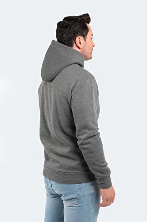 Slazenger Kapena Erkek Sweatshirt Koyu Gri