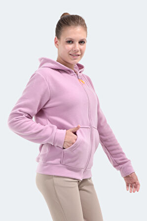 Slazenger SOFAL I Kadın Polar Sweatshirt Lila