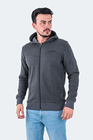 Slazenger BACK Erkek Sweatshirt Antrasit