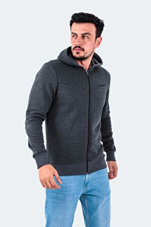 Slazenger BACK Erkek Sweatshirt Antrasit