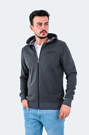 Slazenger BACK Erkek Sweatshirt Antrasit