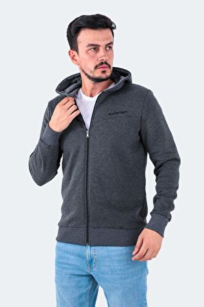 Slazenger BACK Erkek Sweatshirt Antrasit