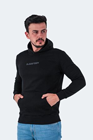 Slazenger BUSTER Erkek Sweatshirt Siyah