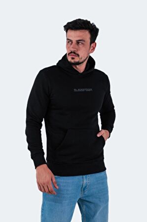 Slazenger BUSTER Erkek Sweatshirt Siyah