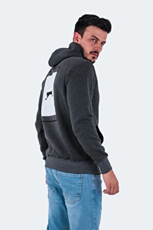 Slazenger BUSTER IN Erkek  Antrasit Sweatshirt