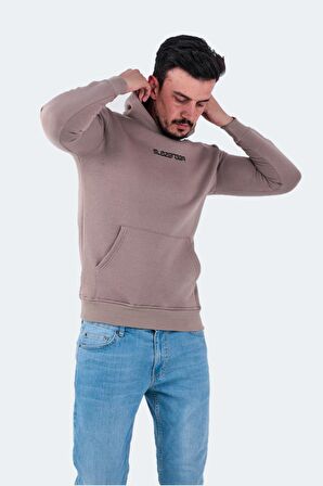 Slazenger Kapüşon Yaka Taş Erkek Sweatshırt ST22WE101-280 BUSTER