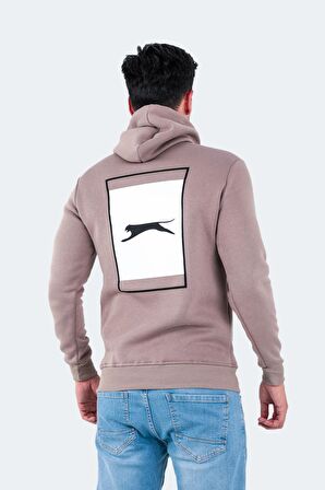 Slazenger Kapüşon Yaka Taş Erkek Sweatshırt ST22WE101-280 BUSTER