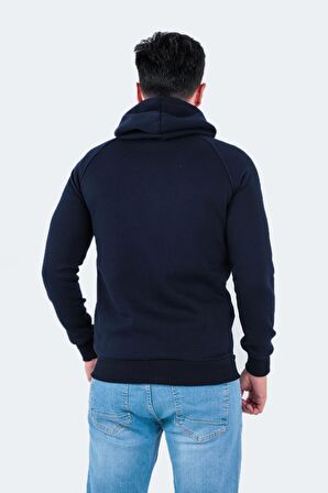 Slazenger BASS Erkek Sweatshirt Lacivert