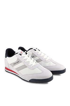 Slazenger OLD I Erkek  Beyaz Günlük Spor Ayakkabısı
