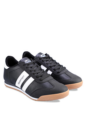 Slazenger OLEG I Kadın  Siyah / Beyaz Günlük Spor Ayakkabısı