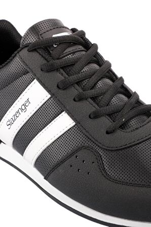 Slazenger OMEGA  Sneaker Erkek Ayakkabı Siyah / Beyaz