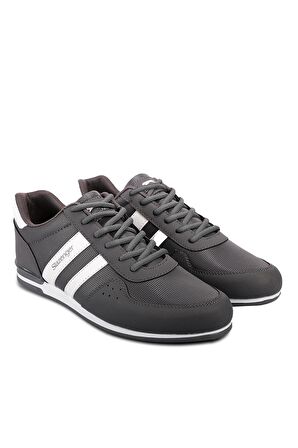 Slazenger OMEGA  Sneaker Erkek Ayakkabı K.Gri / Beyaz