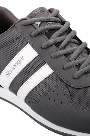 Slazenger OMEGA  Sneaker Erkek Ayakkabı K.Gri / Beyaz
