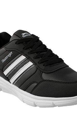 Slazenger ECKHARD I Erkek  Siyah / Beyaz Koşu & Yürüyüş Spor Ayakkabısı