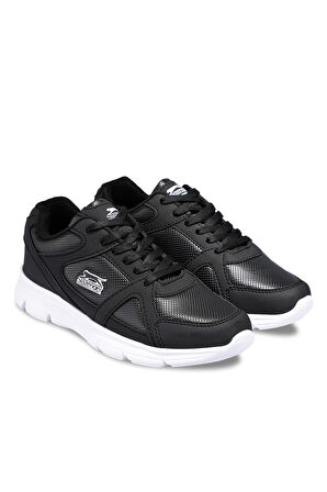 Slazenger PERA Büyük Beden Erkek  Siyah / Beyaz Sneaker