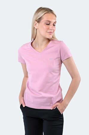 Slazenger REBELL I Kadın T-Shirt Pembe