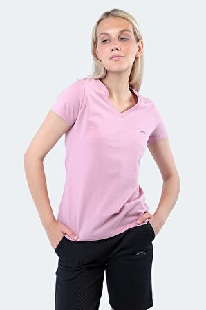 Slazenger REBELL I Kadın T-Shirt Pembe