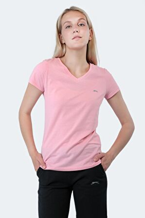 Slazenger REBELL I Kadın T-Shirt A.Pembe