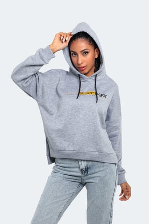 Slazenger MAGNET Kadın Sweatshirt Gri