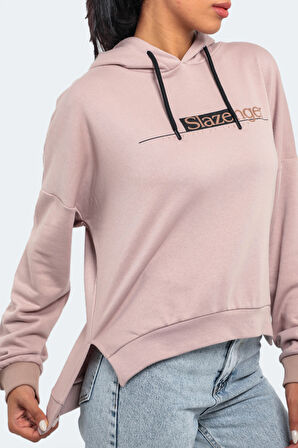 Slazenger MAGNET Kadın Sweatshirt Vizon