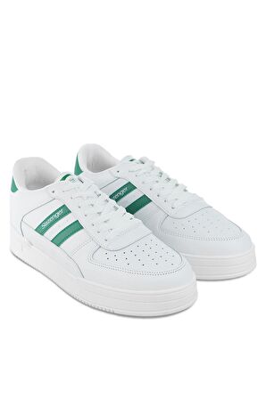 Slazenger CAMP Sneaker Erkek Ayakkabı Beyaz / Yeşil