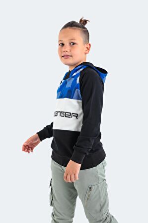 Slazenger DRAGICA Unisex Çocuk Sweatshirt Siyah