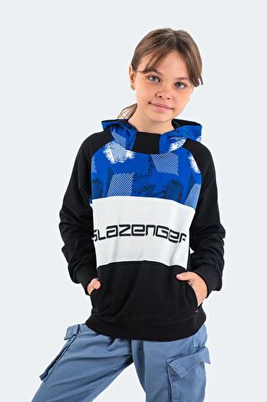 Slazenger DRAGICA Unisex Çocuk Sweatshirt Siyah