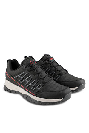 Slazenger KIERA I Sneaker Kadın Ayakkabı Siyah / Kırmızı